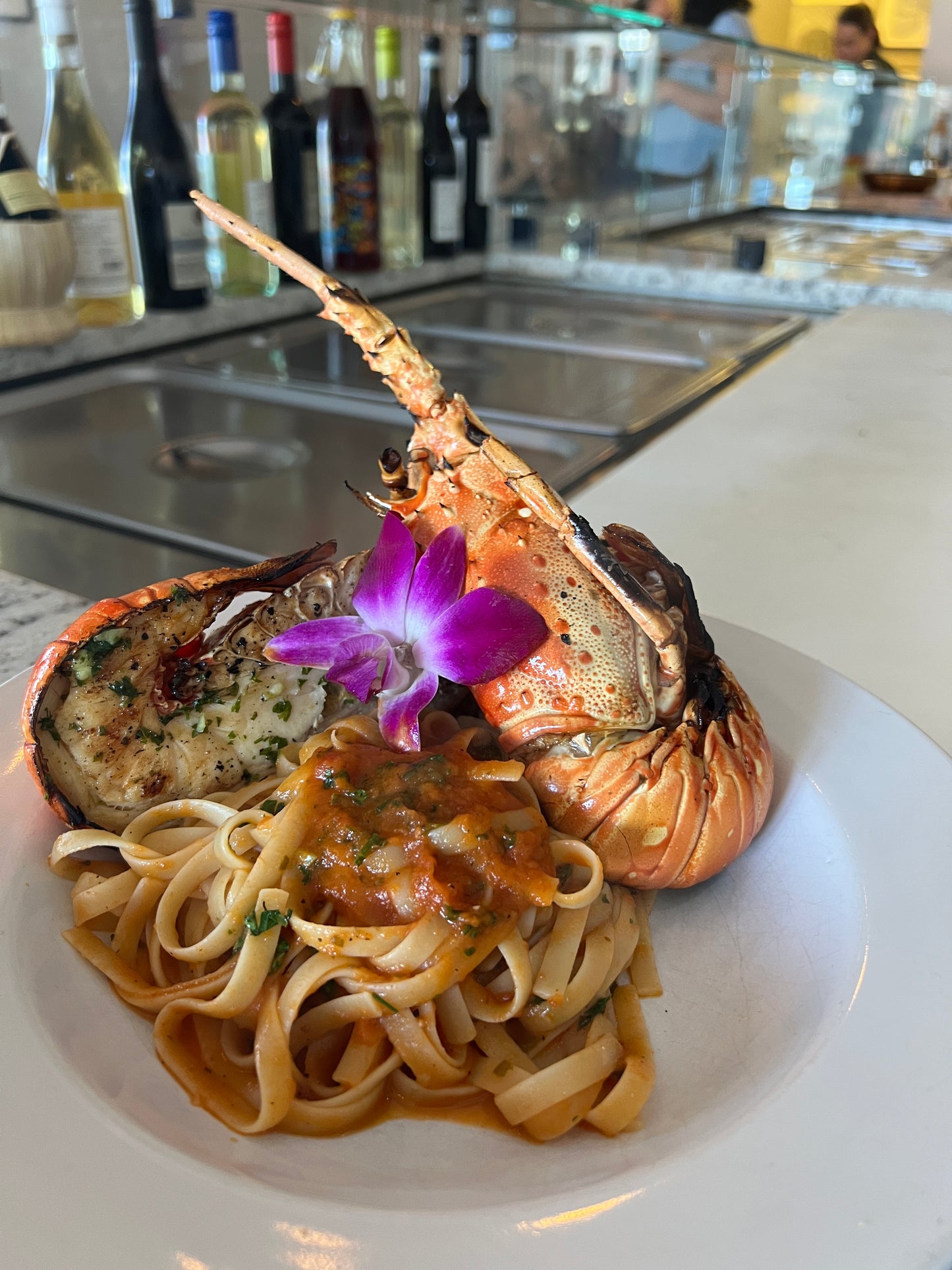 Cooked Florida Lobster Split